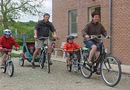 Vlakke wegen tijdens het fietsknooppuntennetwerk